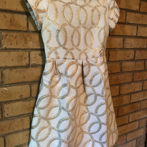 J.Crew Crewcuts ivory dress Girls Sz 12 - Picture 3 of 8